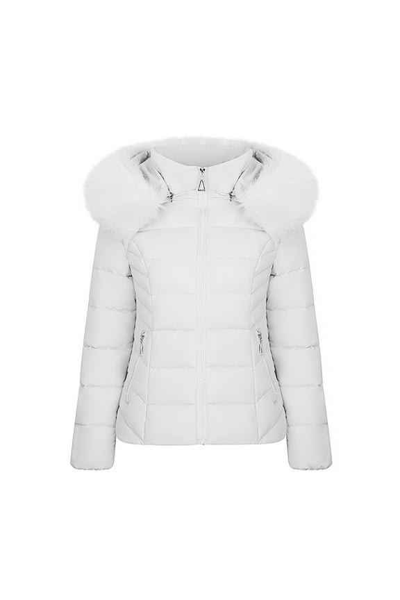 Women's Hooded Winter Coat Down Thicken Quilted Puffer Jacket Warm Parka Coat Warm Overcoat Outerwear with Pocket M-3XL