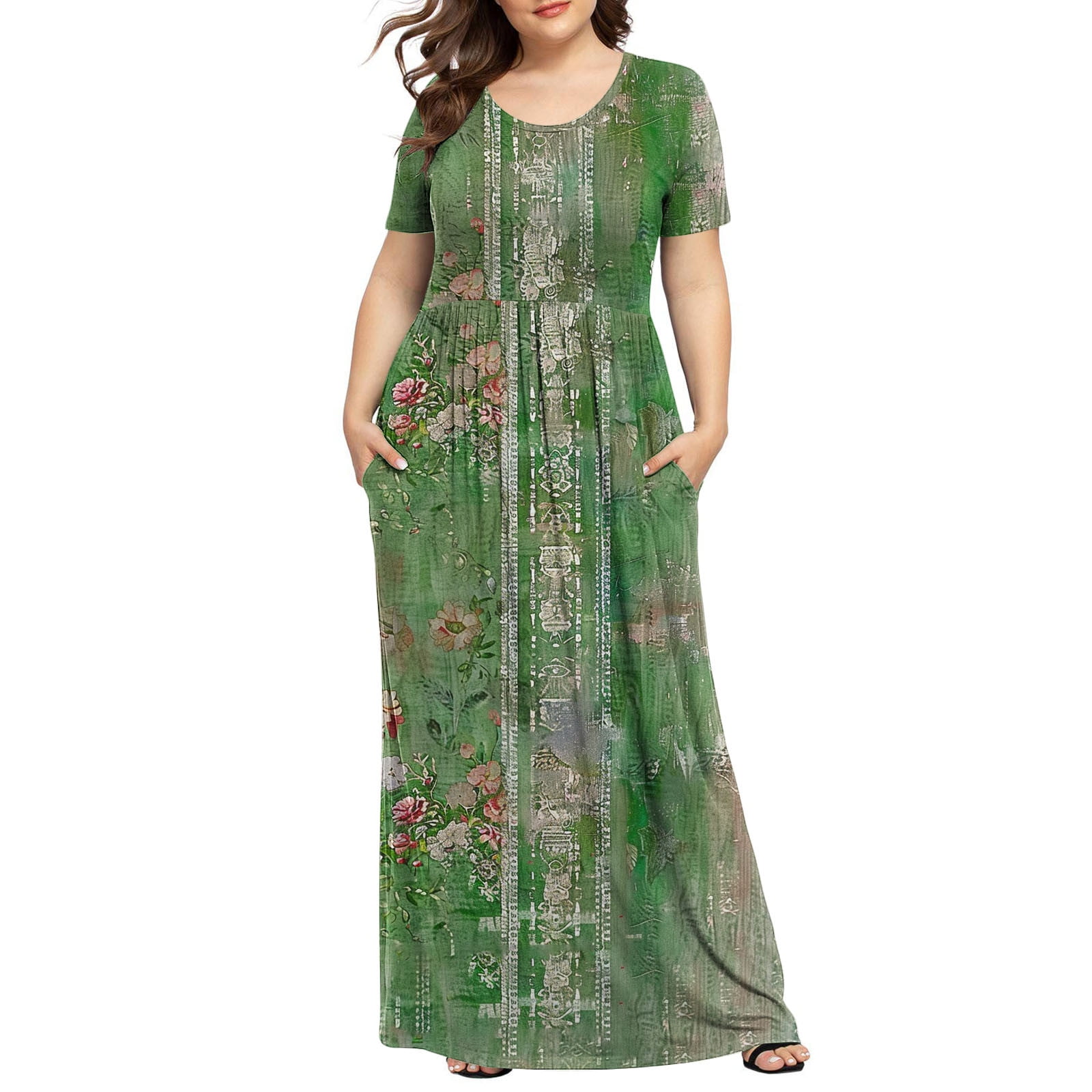 Shoshanna Women's Angeline Bouquet Lace Long Sleeve Ankle-Length Dress – Lined Holiday Dress