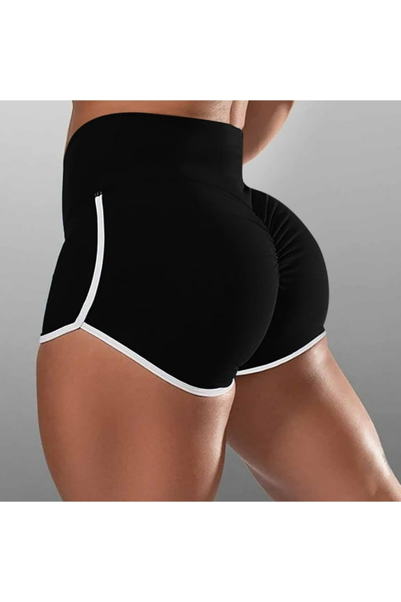 Women's Scrunch Butt Lifting Shorts Women Gym Workout Booty Shorts for Yoga Dance Fitness Running