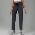 thumbnail image 1 of Xysaqa Women's Sweatpants Plus Size Casual Jogger Running Pants for Women Lightweight Loose Fits Comfy Drawstring Lounge Travel Work Pant with Zip Pockets 3X 4X 5X Clearance, 1 of 5
