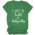 thumbnail image 1 of Xysaqa Womens Shirts Crop Top Women T Shirt Cotton Casual Funny Tee For Lady Yong Girl Tops For Women Sexy Casual On Clearance S-4XL (Available in Plus Size), 1 of 3