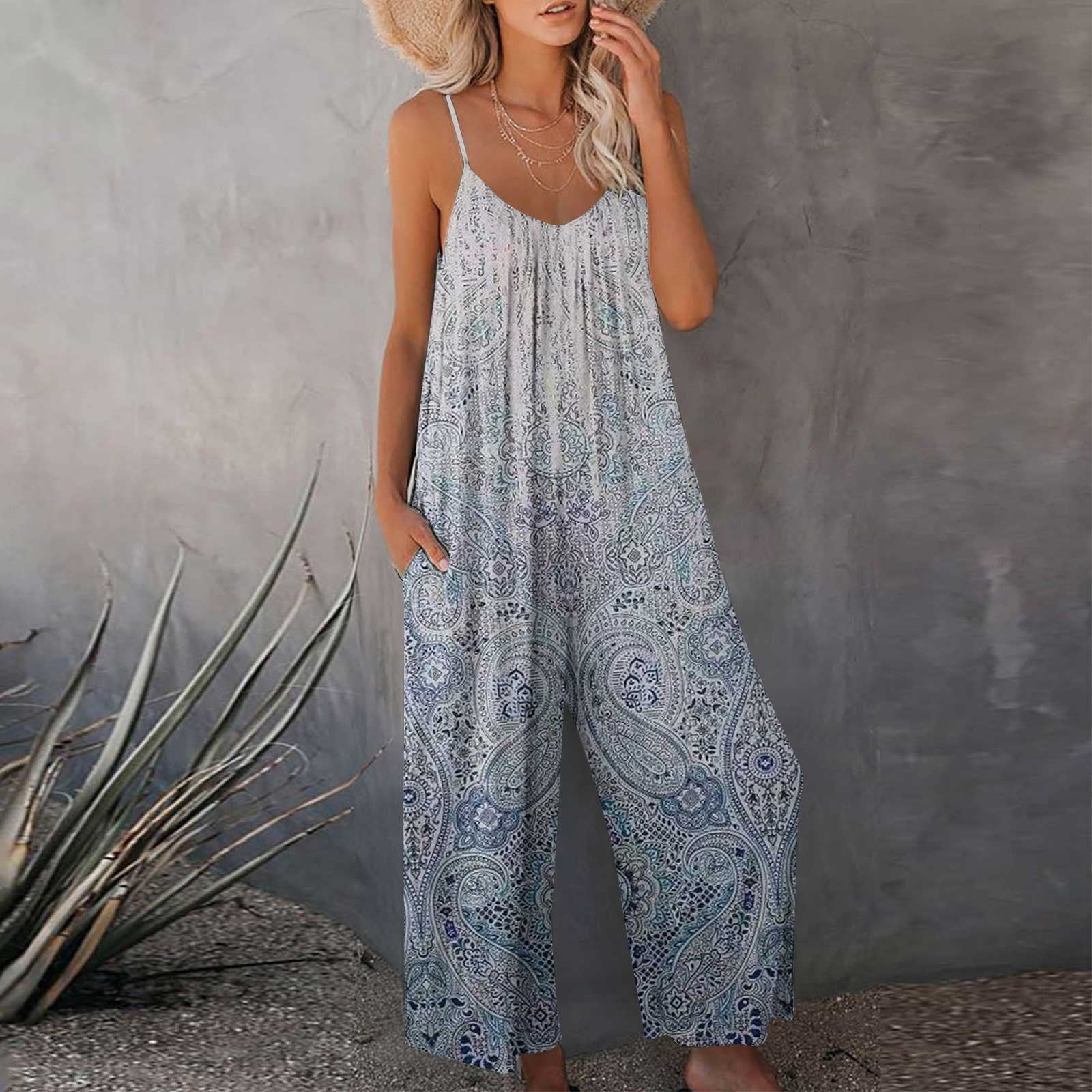 Womens loose hotsell fitting jumpsuits
