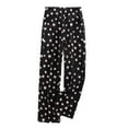 thumbnail image 1 of Xyxonk Cute Flannel Pajama Pants for Women Elastic Waist Cozy Lounge Pants with Pockets Fall Winter Loose Pajamas Bottom Warm Fluffy Fleece Sweatpants, 1 of 7