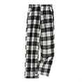 thumbnail image 1 of Xyxonk Cute Flannel Pajama Pants for Women Elastic Waist Cozy Long Pant with Pockets Winter Comfortable Pajamas Bottom Warm Fluffy Fleece Sleepwear, 1 of 7
