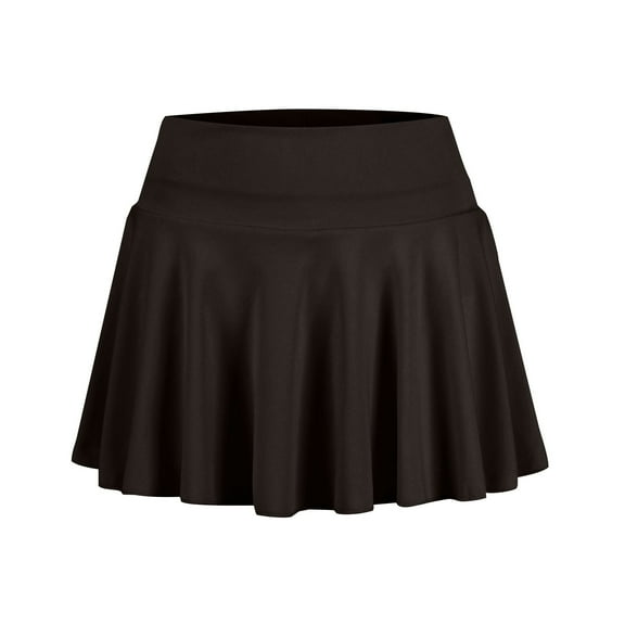 Xyxonk Women's Skirts Pleated Golf Skirt Summer High Waist Skort Sexy Running Workout Short Skirt with Pockets Athletic Skorts Black M