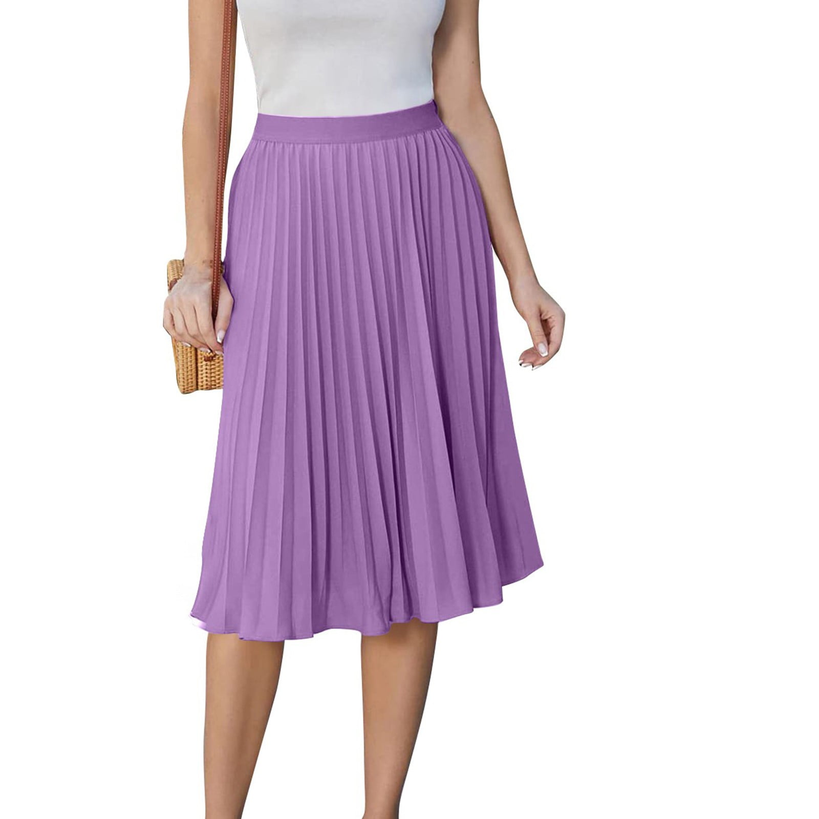 完売品WOMEN'S LOGO ELASTIC SUMMER SKIRT XS Xyxonk-Womens-Pleated-Midi-