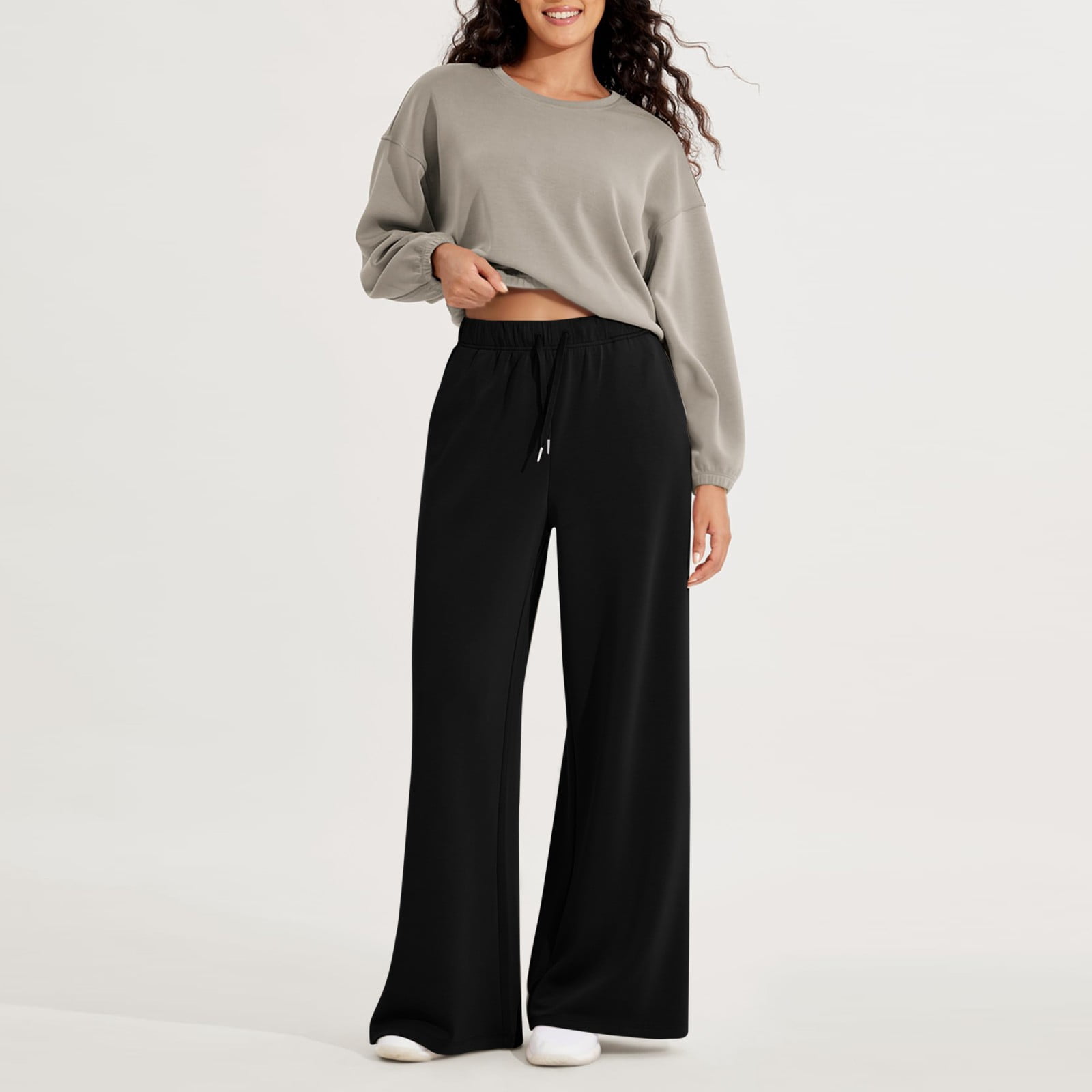 Scoop Women's and Women's Plus Ultimate ScubaKnit Wide Leg