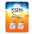 thumbnail image 1 of Xyzal Adult Allergy 24HR Allergy Relief Tablets 2x55 Count ., 1 of 12