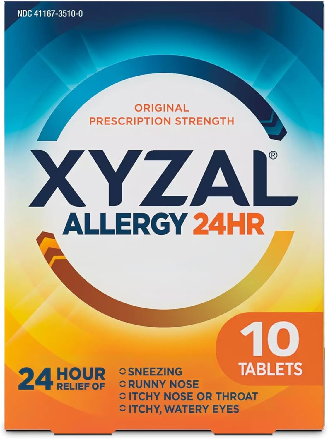 Xyzal Allergy 24hr Tablets, 10ct