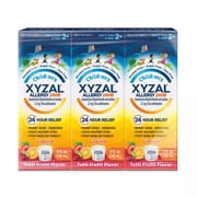 Xyzal Childrens Allergy 24HR Oral Solution, Tutti-Frutti, 5 Ounce Pack of 3