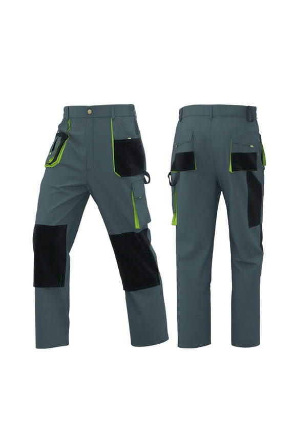 Cargo Pants for Men Ripstop Water Resistant Quick Dry Tactical Work Pants Lightweight Construction Pants with Multi Pockets