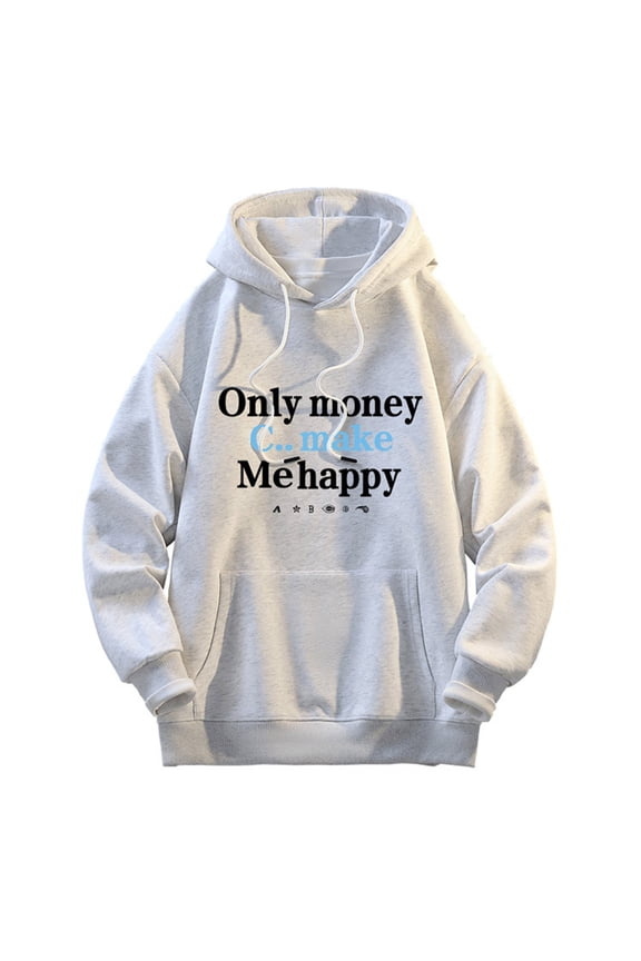 Hoodies for Men Casual Graphic Y2k Hip Hop Streetwear Hooded Pullover Fashion Lightweight Long Sleeve Sweatshirts for Men