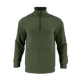 thumbnail image 1 of Xzbqbs Long Sleeve Shirts for Men Quarter Up Knitted Jacquard Pullover Tops Casual Fashion Lightweight Stand Collar Pocket Shirts, 1 of 7