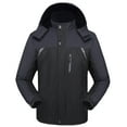 thumbnail image 1 of Xzbqbs Men's Winter Coats Water Resistant Windproof Ski Snow Hooded Jacket Warm Fleece Jacket Parka Raincoats With Multi-Pockets, 1 of 2