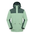thumbnail image 1 of Xzbqbs Men's Winter Skiing Jacket 3 in 16 Waterproof Warm Snow Fleece Lined Rain Coats Windproof Outdoor Hiking Detachable Jacket, 1 of 7