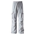 thumbnail image 1 of Xzbqbs Mens Baggy Pants Casual Fashion Loose Fit Sun Protection Work Pants Straight Lightweight Pants for Hiking Fishing Travel, 1 of 4
