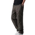 thumbnail image 1 of Xzbqbs Mens Casual Cargo Pants Stretch Quick Dry Straight Leg Lightweight Pants Classic Hiking Outdoor Work Pants with Multi Pockets, 1 of 1