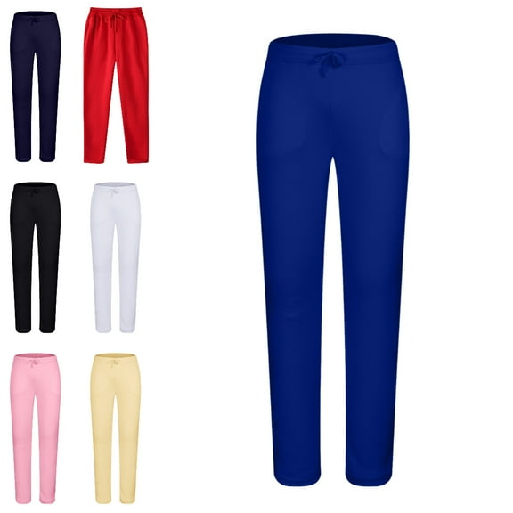 Xzbqbs Mens Casual Sweatpants Elastic Waist Drawstring Tapered Pants Hiking Joggers Athletic Trousers Straight Sweatpants for Men