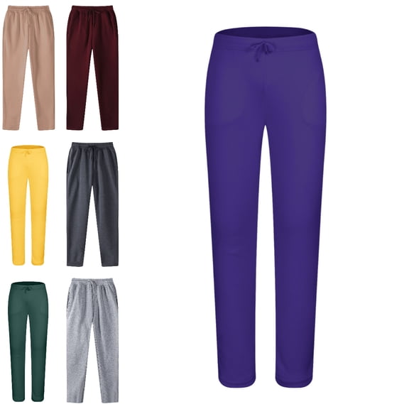 Xzbqbs Mens Casual Sweatpants Elastic Waist Drawstring Tapered Pants Hiking Joggers Athletic Trousers Straight Sweatpants for Men