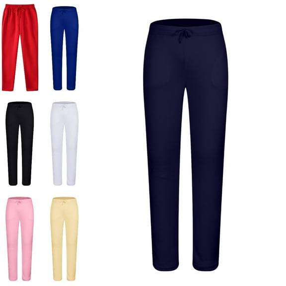 Xzbqbs Mens Casual Sweatpants Elastic Waist Drawstring Tapered Pants Hiking Joggers Athletic Trousers Straight Sweatpants for Men