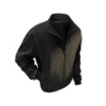 thumbnail image 1 of Xzbqbs Mens Lightweight Jackets Casual Full Zip Up Slim Fit Jackets Stand Collar Sport Coat Fashion Solid Color Fall Sweat Jackets, 1 of 3