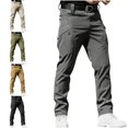 thumbnail image 1 of Xzbqbs Mens Tactical Cargo Pants Stretch Quick Dry Water Resistant Lightweight Hiking Pants Outdoor Work Pants with Multi Pockets, 1 of 6