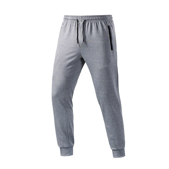 Xzbqbs Sweatpants for Men Straight Stretch Lightweight Track Pants Elastic Waist Drawstring Joggers Sweatpants with Zipper Pocket