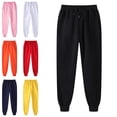 thumbnail image 1 of Xzbqbs Sweatpants for Men Tapered Joggers Pants Fleece Elastic Waist Drawstring Slim Fit Workout Running Gym Sweatpants with Pockets, 1 of 2