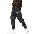 thumbnail image 1 of Xzbqbs Tactical Pants for Men Casual Tapered Stretch Lightweight Work Cargo Pants Drawstring Elastic Waist Pants with Multi Pockets, 1 of 6