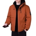 thumbnail image 1 of Xzbqbs Waterproof Jackets for Men Lightweight Windbreaker Raincoat Hooded Outdoor Hiking Coats Zip Up Jackets for Hiking Outdoor, 1 of 9