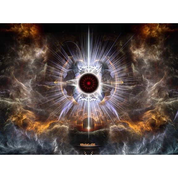 Xzendor7 "Asylum of Light" Glossy Poster