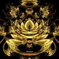 thumbnail image 1 of Xzendor7 "Golden Fractal Fantasy" Glossy Poster, 1 of 2