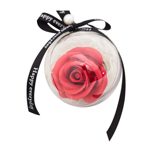 Xzh-31 Red Single Artificial Rose Soap Flower - Realistic Petal Texture, Fragrant Long-Lasting Scent, Natural Soap Material Crafted - Home Decoration, Wedding Favors, Birthday