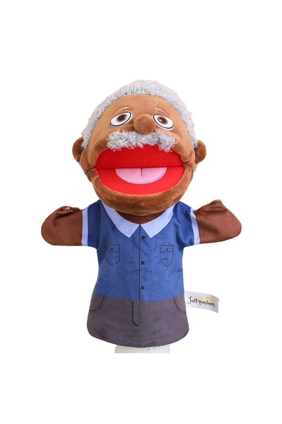 Y-187 Boy Girl Interactive Role Play Plushs Puppet Movable Mouth Children Gift Soft Stuffed Character Toy Parent Child Fun Design