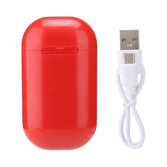 Y-19 Mini Single Side Bluetooth Headset Wireless Stereo Earphone Earbud with Charging Box