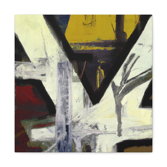 "Y: Abstract Expressionism" - Canvas
