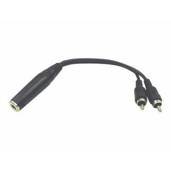 Hosa y Cable 1/4 in TSF to Dual RCA  [MISC ACCESSORY]