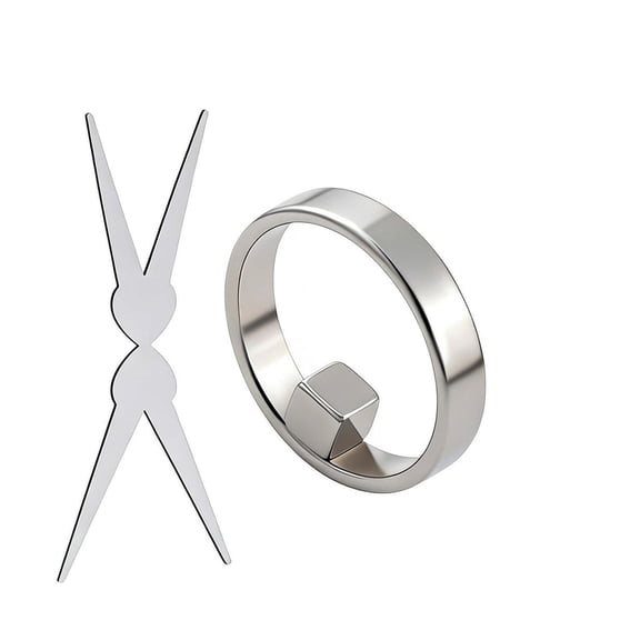 Y & Circle Cat-Eye Magnet,Hollow Cateye Magnet for Nails, For Home DIY, Beginners & Nail Artists