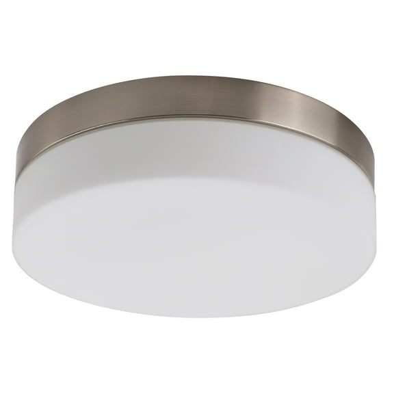 Y-Decor LED Flush Mount Ceiling light in Brushed Nickel
