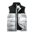 thumbnail image 1 of Y.F.H sunbest Men's Puffer Vest Sleeveless Jacket Outdoor Winter Warm Lightweight Quilted Outerwear Vest, 1 of 7