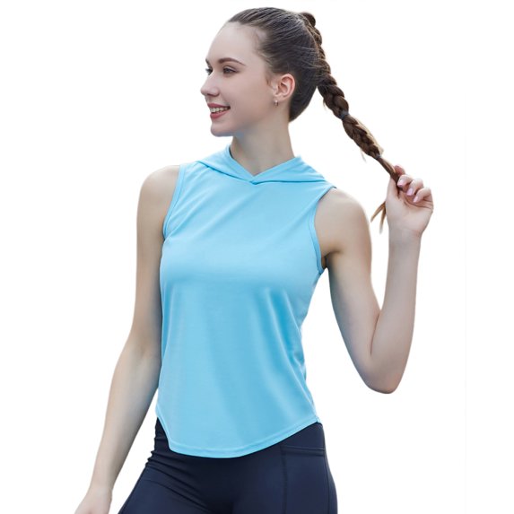 Y.F.H sunbest Women's Sleeveless Workout Tank Tops Breathable Lightweight Tennis Yoga Athletic Gym Tee Shirts
