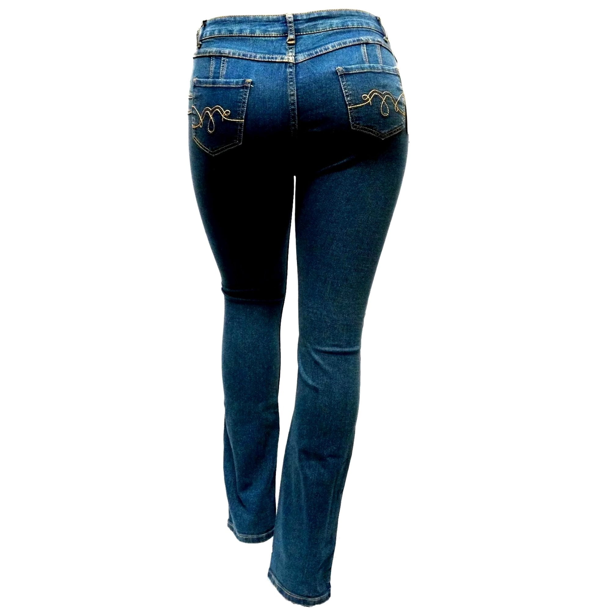 Plus Size Straight Denim Jeans