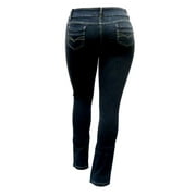 Y&F Womens Plus Size Curvy Stretch Relaxed Fit Straight Denim Jeans Pants