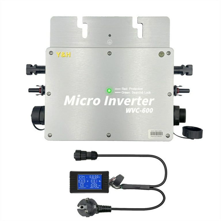 Y&H 600W Solar Grid Tie Micro Inverter Waterproof IP65 MPPT
