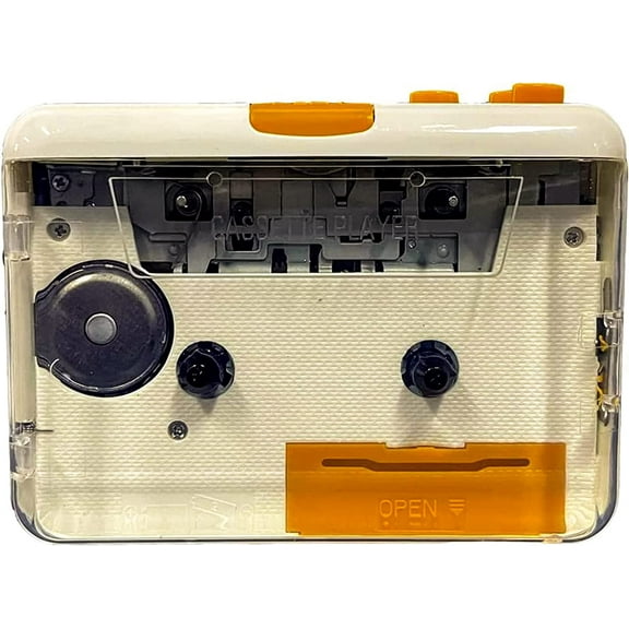 Y&H Cassette Player Portable Walkman Tape Player Captures MP3 Audio Music via PC,Cassette to MP3 Converter Tape Cassette Record