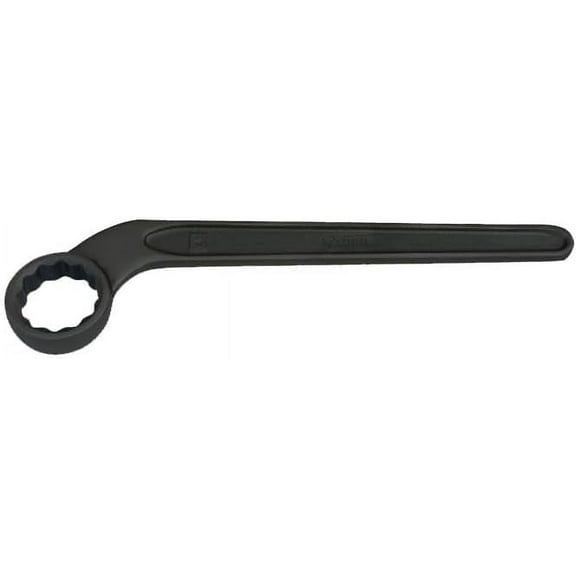 Y H M 12 point Single End Wrench 40 Bent Opening 12mm For Bolt Size W 1/4 Durable And Corrosion-Resistant