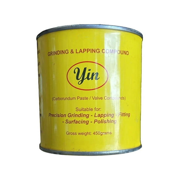Y H M Carborundum Paste Grinding & Lapping Compounds Valve Compound Grit #60-#3000 Grit #600 Very Fine 450g