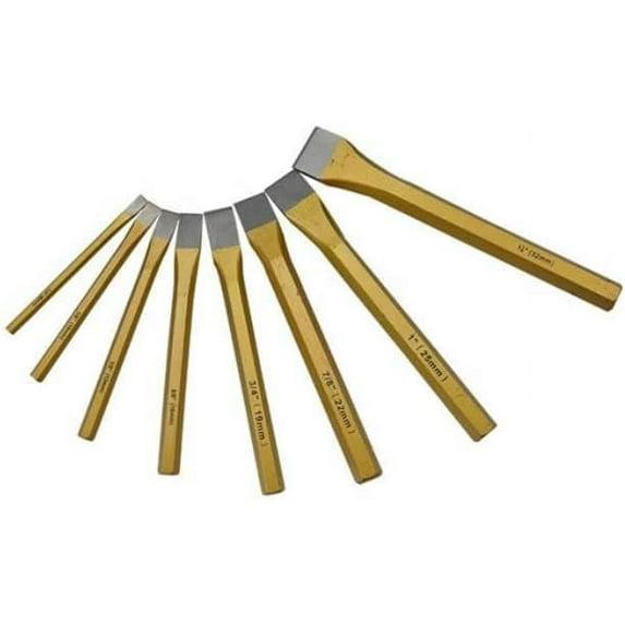 Y H M Cold Chisel 1 Inch Alloy Steel Wood Chisel Durable For Heavy Duty