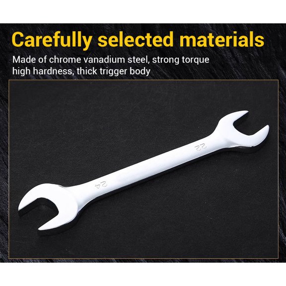 Y H M Double Open End Wrench M5xM6 Opening 8x10mm Durable And Corrosion-Resistant