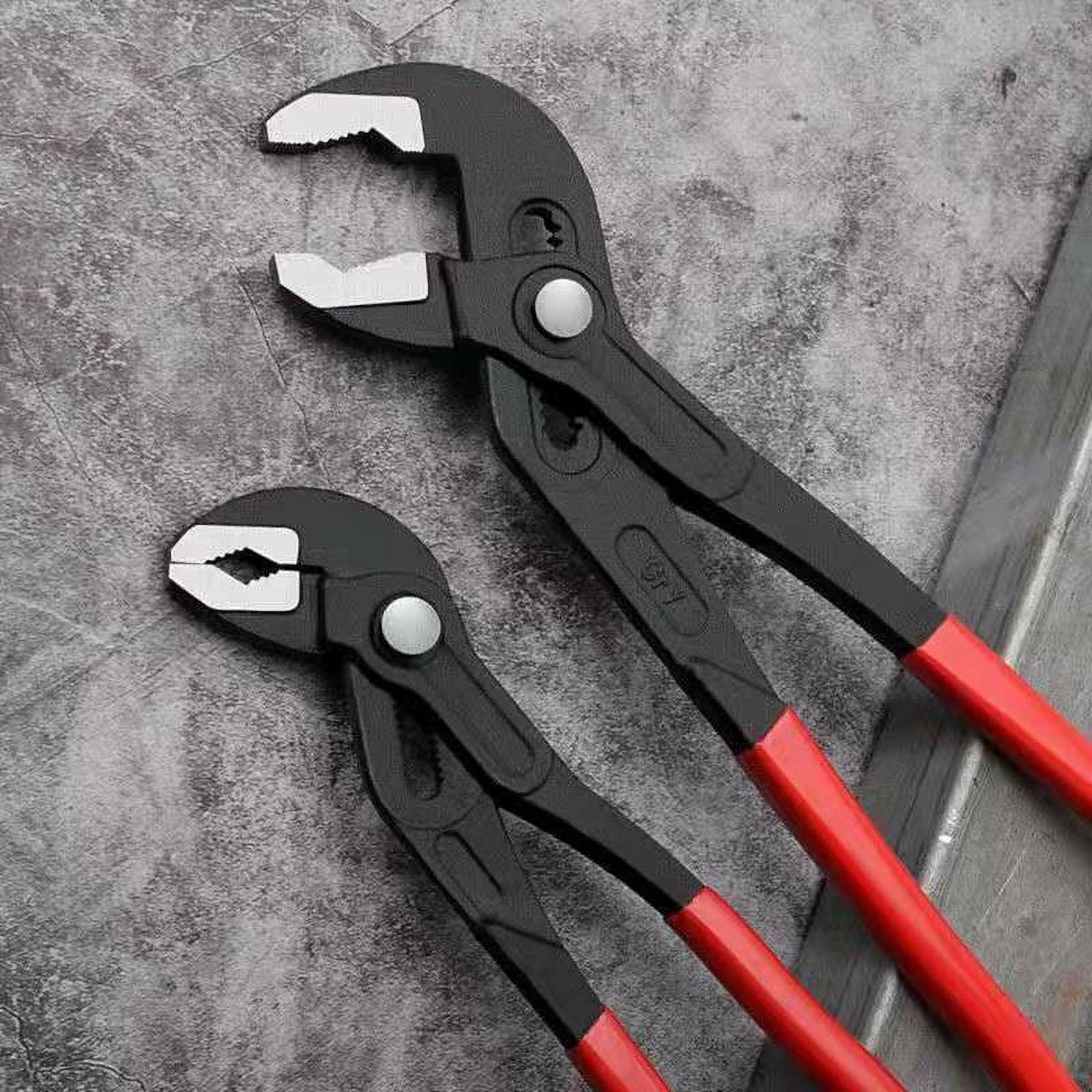 Kamasa 400mm Water Pump Pliers – Chrome Plated, Dipped Handles